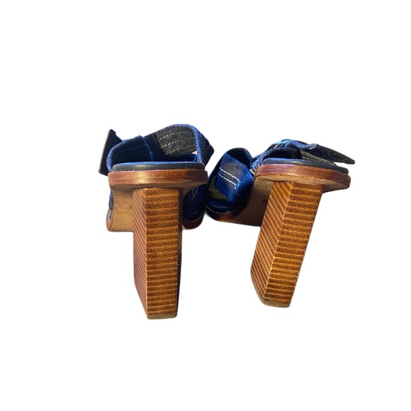 MISHA NONOO X ALDO RISE, Elora Mule in ‘Denim
 (Size 7.5) Good Condition. - Picture 3 of 7